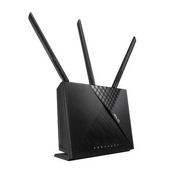 ASUS - RT-AC67P - Wi-Fi 5 IEEE 802.11a/b/g/n/ac Ethernet Wireless Router - 2.40 GHz ISM Band - 5 GHz UNII Band - 3 x Antenna(3 x External) - 237.50 MB/s Wireless Speed - 4 x Network Port - 1 x Broadband