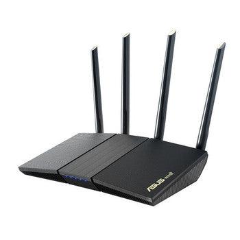 ASUS - RT-AX1800S - Wi-Fi 6 IEEE 802.11ax Ethernet Wireless Router - Dual Band - 2.40 GHz ISM Band - 5 GHz UNII Band - 4 x Antenna(4 x External) - 225 MB/s Wireless Speed - 4 x Network Port - 1 x