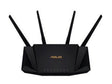 ASUS - RT-AX58U - AiMesh Wi-Fi 6 IEEE 802.11ax Ethernet Wireless Router - 2.40 GHz ISM Band - 5 GHz UNII Band - 4 x Antenna(4 x External) - 375 MB/s Wireless Speed - 4 x Network Port - 1 x Broadband Port