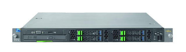 S26361-K1264-V101 Fujitsu PRIMERGY Barebone System 1U Rack-mountable Intel 3420 Chipset Socket H LGA-1156 1 x Total Processor Xeon, Pentium Dual-core, Core i3, Celeron Support 32GB Maximum RAM Serial ATA/300 RAID Supported Controller 4 x Total Bays 3 x To