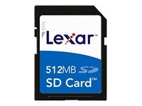 SD512231 Lexar 512MB SD Flash Memory Card