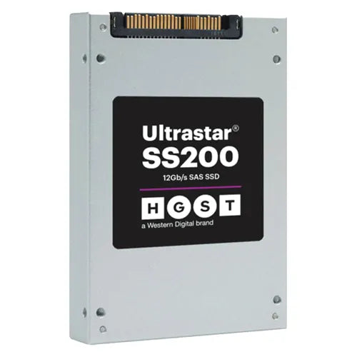 SDLL1CLR-020T-CAA1 HGST Ultrastar DC SS200 Series 1.92TB Multi-Level Cell SAS 12Gb/s Read Intensive (SE) 2.5-Inch Solid State Drive