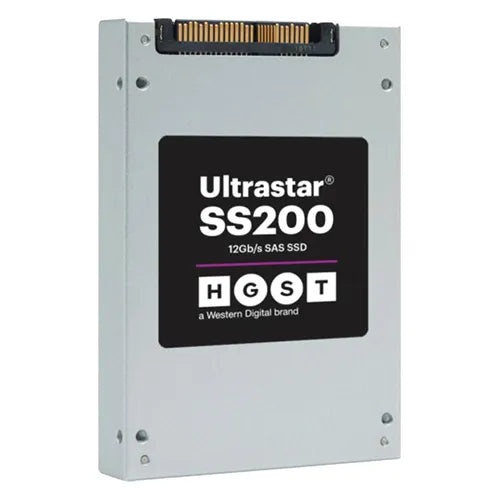 SDLL1HLR-076T-CCA1 HGST Ultrastar DC SS200 Series 7.68TB Multi-Level Cell SAS 12Gb/s Read Intensive (ISE) 2.5-Inch Solid State Drive