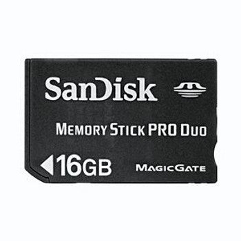 SanDisk - SDMSPD-016G-A11 - 16GB Memory Stick PRO Duo Memory Card