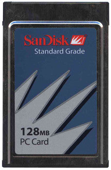 SanDisk - SDP3B-128-201-00 - 128MB Standard Type II ATA PCMCIA FlashDisk