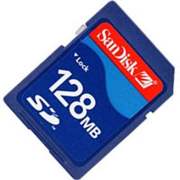 SanDisk - SDSDJ-128-10PK - 128MB Secure Digital Memory Card (10-Pack)