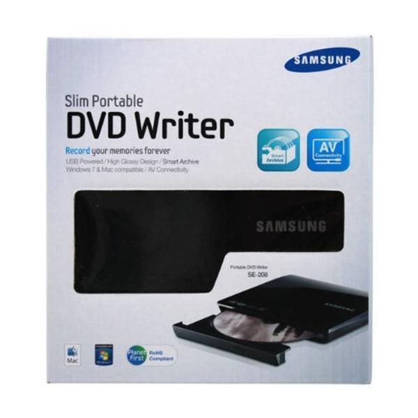 SE-208DB/TSBS Samsung DVD Rw Se-208db External USB 2.0 DVD-R 8x (Refurbished)