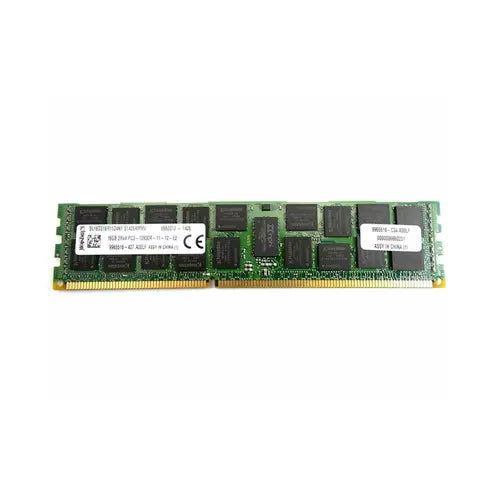 SL16D316R11D4KF - Kingston 16GB DDR3-1600MHz PC3-12800 ECC Registered CL11 240-Pin DIMM 1.5V Dual Rank Memory Module