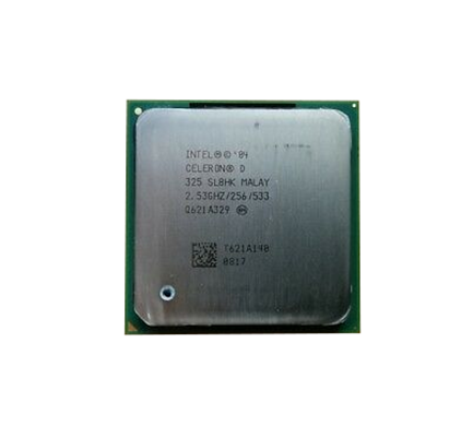 2.53GHz 533MHz FSB 256KB L2 Cache Socket PPGA478 Intel Celeron D 325 Single-core 1 Core Processor