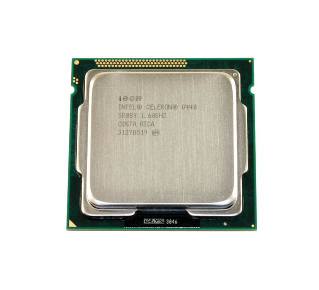 Celeron G440 1-Core 1.60GHz 5GT/s DMI 1MB SmartCache Socket FCLGA1155 Processor