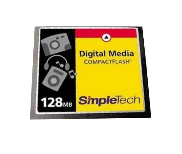 STI-CF/128 SimpleTech 128MB CompactFlash (CF) Memory Card