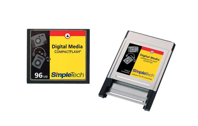 STI-CFAD/96A SimpleTech Simple Tech CompactFlash 96MB Type I with Adapter