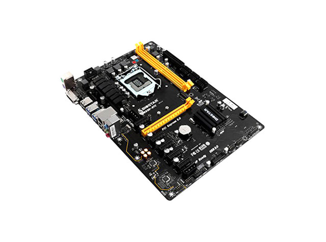 TB250-BTC - Biostar Socket LGA1151 Intel B250 Chipset ATX System Board (Motherboard) Supports Core i7 / i5 / i3 / Pentium / Celeron Series DDR4 2x DIMM