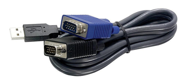 TK-CU06 TRENDnet 6ft Usb Vga Kvm Cbl Kit W/ Aud