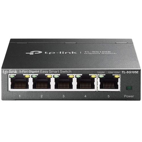 TL-SG105E TP-LINK 5-Port 10/100/1000Base-T Gigabit Ethernet Switch