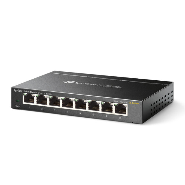 TL-SG108S - TP-Link 8-Port 10/100/1000Mbps Desktop Switch 8 x Gigabit Ethernet Network Twisted Pair 2 Layer