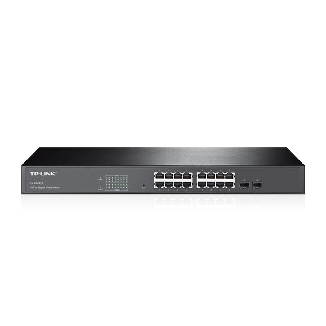 TP-Link 16-Port Gigabit Smart Switch with 2 Combo SFP Slots