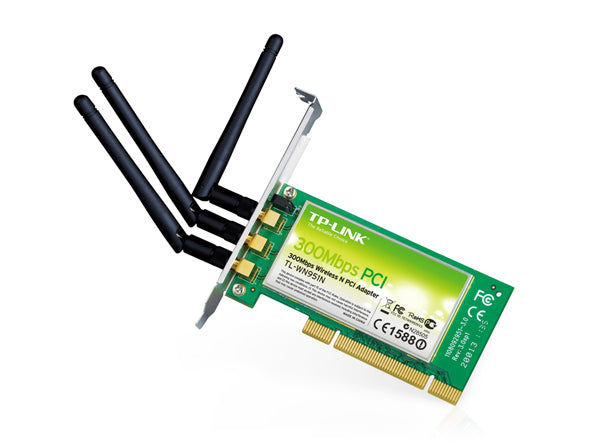 TL-WN951N - TP-LINK 300Mbps Wireless N PCI Adapter