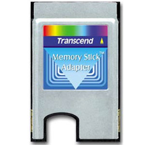 TS0MMS2PC Transcend Adapter map for MEMORY stick at ATA type I + II