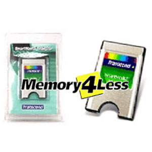 TS0MSM2PC Transcend Linear Flash RAM (0MB SSFDC to PCMCIA) PC Card Adapter