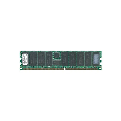 TS128MDR72V6L5 - Transcend 1GB DDR-266MHz PC2100 ECC Registered CL2.5 184-Pin DIMM Memory Module