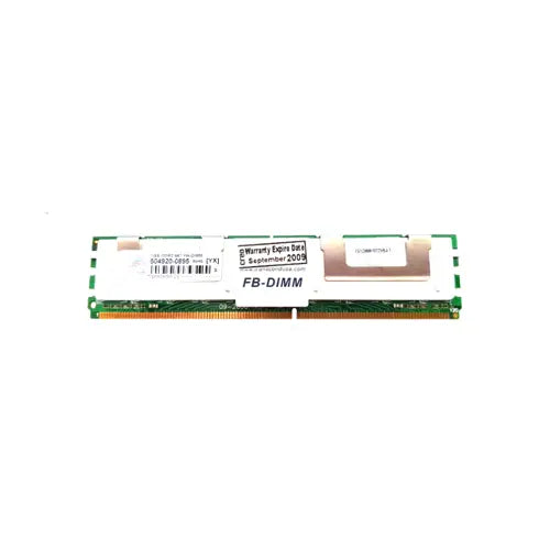 TS128MFB72V6J-T - Transcend 1GB DDR2-667MHz PC2-5300 ECC Fully Buffered CL5 240-Pin DIMM Dual Rank Memory Module