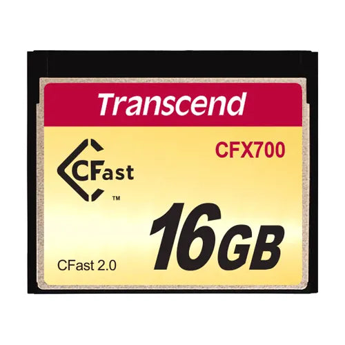 TS16GCFX700 Transcend 16GB Single-Level-Cell SATA 3Gb/s Fast 2.0 Memory Card