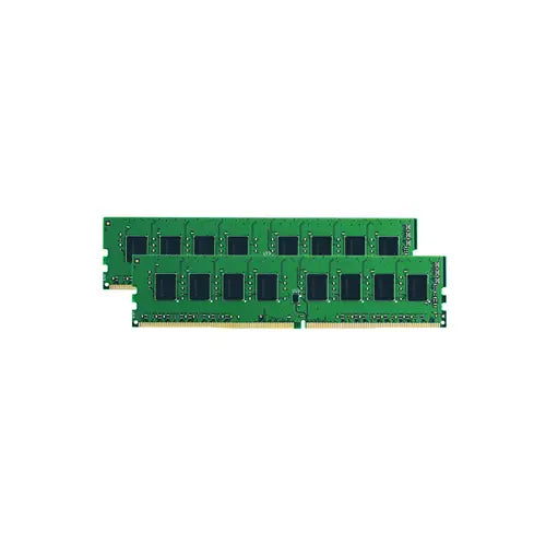 TS2133HLH-16GK - Transcend 16GB Kit (2 X 8GB) DDR4-2133MHz PC4-17000 ECC Unbuffered CL15 288-Pin DIMM 1.2V Dual Rank Memory