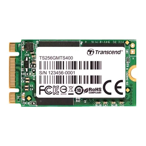 TS256GMTS400 Transcend MTS400 256GB Multi-Level Cell SATA 6Gb/s M.2 2242 Solid State Drive