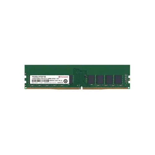 TS2GLH72V1B - Transcend 16GB DDR4-2133MHz PC4-17000 ECC Unbuffered CL15 288-Pin DIMM 1.2V Dual Rank Memory Module