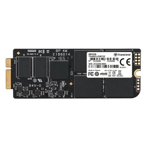 TS480GJDM725 Transcend JetDrive 725 480GB Multi-Level Cell SATA 6Gb/s Solid State Drive