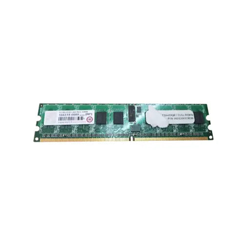 TS64MQR72V4J - Transcend 512MB DDR2-400MHz PC2-3200 ECC Registered CL3 240-Pin DIMM Single Rank Memory Module