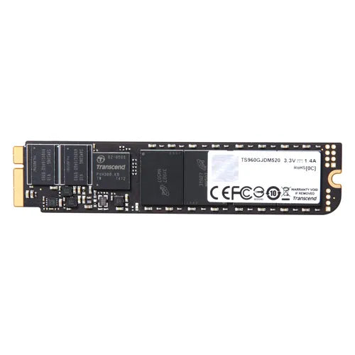 TS960GJDM520 Transcend JetDrive 520 960GB Multi-Level Cell SATA 6Gb/s Solid State Drive for MacBook Air