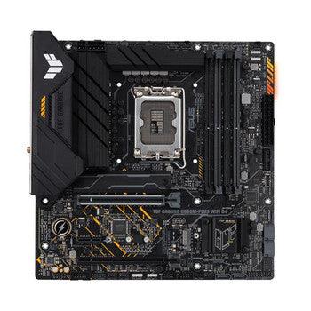 ASUS - TUF GAMING B660M-PLUS WIFI D4 - Socket LGA 1700 Intel B660 Chipset Intel Core/ Pentium Gold/ Celeron Processors Support DDR4 4x DIMM 4x SATA 6.0Gb/s Micro-ATX Motherboard