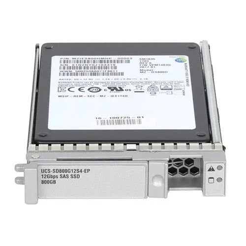 UCS-SD800G12S4-EP Cisco 800GB SAS 12Gb/s 2.5-Inch Solid State Drive