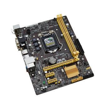 ASUS - V690020 - H81M-E Socket LGA 1150 Intel H81 Chipset 4th Generation Core i7 / i5 / i3 / Pentium / Celeron Processors Support DDR3 2x DIMM 2x SATA 6.0