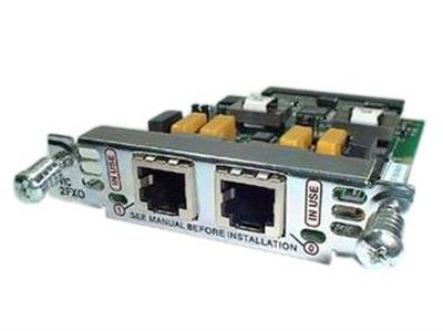 VIC-2FXO-EU Cisco 2-Ports Voice Interface Card Plug-in Module (Refurbished)