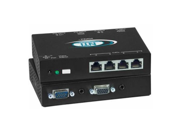 VOPEX-C5SV-4 NTI 4 Port S-Video Splitter/Extender Via Cat5