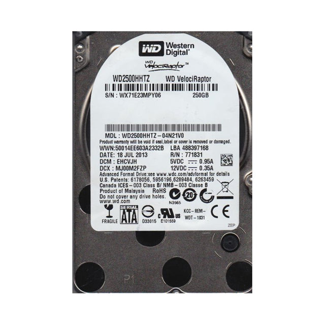 250GB 10000RPM SATA 6Gb/s 64MB Cache 3.5-Inch Hard Drive