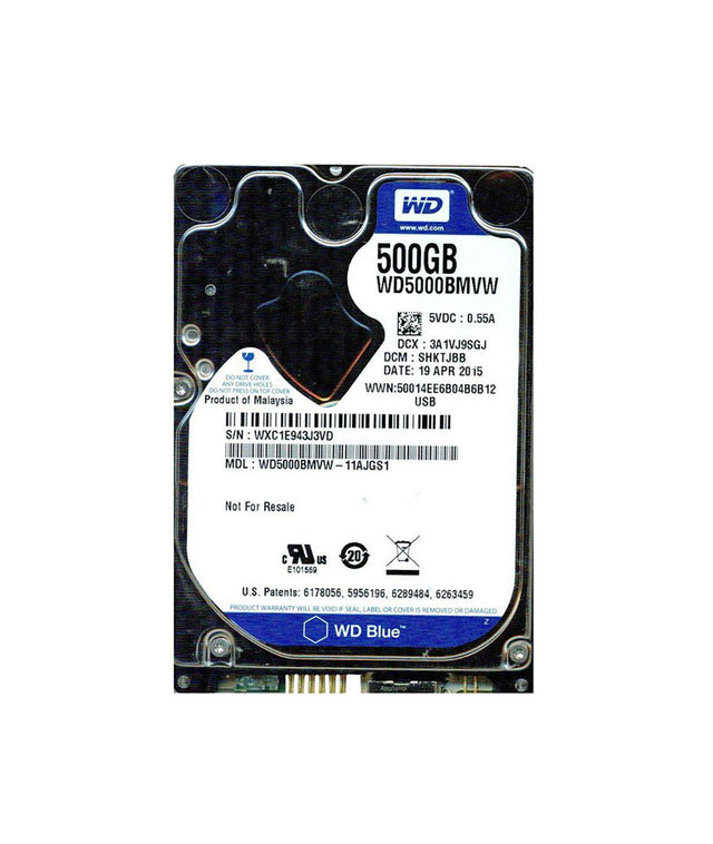 500GB 5400RPM USB 3.0 2.5-inch Hard Drive for WD Passport