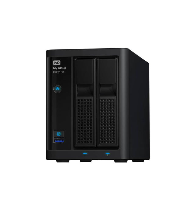 My Cloud Pro PR2100 2-bays 0TB HDD 2-bay Gigabit Ethernet RAID 0/1 JBOD Desktop NAS Storage System