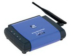 WET11 Linksys 802.11b 11Mbps Wireless-G Ethernet Bridge (Refurbished)