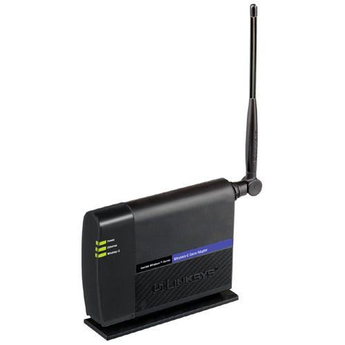 WGA54G Linksys IEEE 802.11b/g 54mbps Ethernet Port Up to 54Mbps Wireless Data Rates Wireless-G Game Adapter (Refurbished)