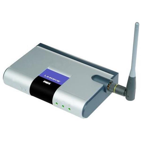 WMB54G-RM Linksys Wireless-G Wireless 802.11g Music Bridge (Refurbished)