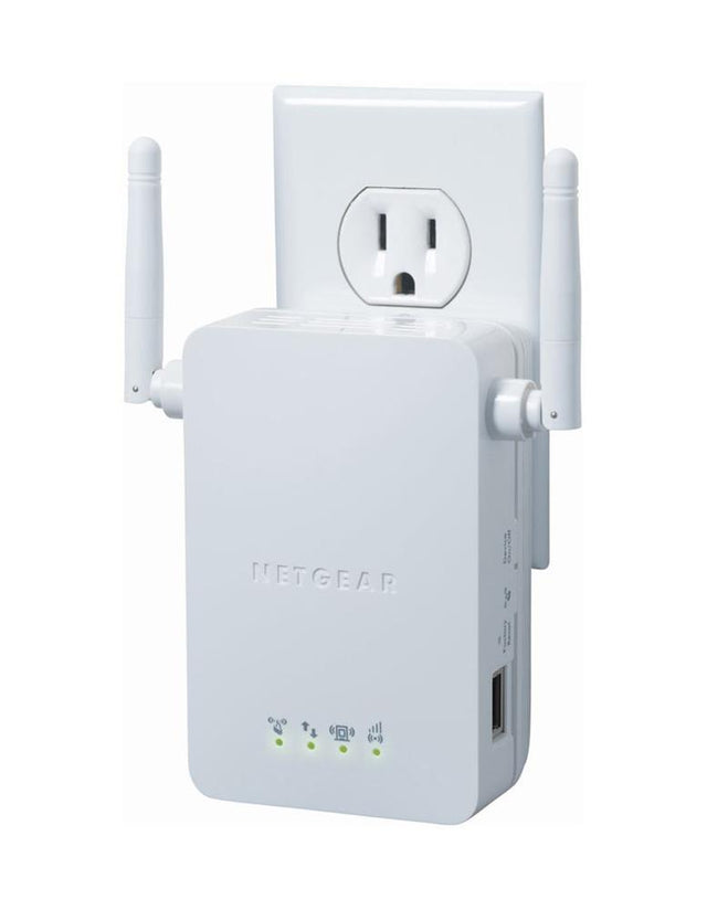 WN3000RP-100PAS Netgear WN3000RP IEEE 802.11n 300Mbps Wireless Range Extender ISM Band (Refurbished)