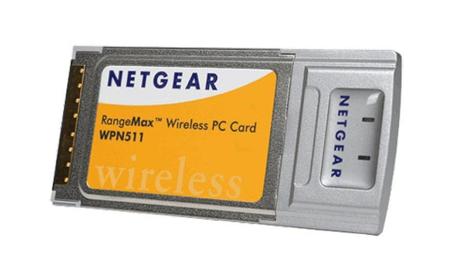 WPN511NA Netgear WPN511 RangeMaxWireless PC Card PC Card Type II 108Mbps (Refurbished)