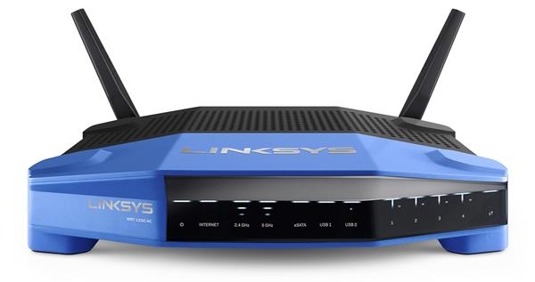 WRT1200AC Linksys 802.11ac AC1200 Dual Band SMART WiFi Wireless AC Router (Refurbished)