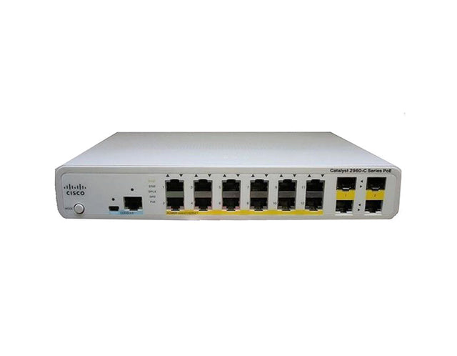 WS-C2960C-12PCL-RF - Cisco Catalyst 2960C 12P PoE RJ-45 Managed Switch