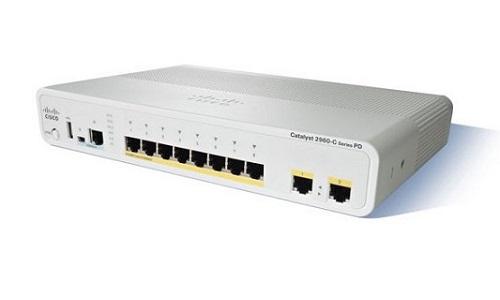 WS-C2960CG-8TC-L - Cisco Catalyst 2960-C 8P RJ-45 L2 Managed Switch