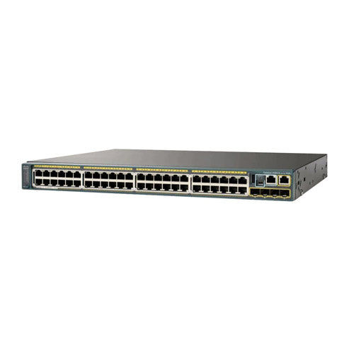 WS-C2960S-48LPS-RC Cisco Catalyst 2960-S Series 2960S-48LPS 48 x Ports PoE+ 10/100/1000Base-T + 4 x SFP Ports Layer 2 Managed 1U Rack-Mountable Gigabit Ethernet Network Switch